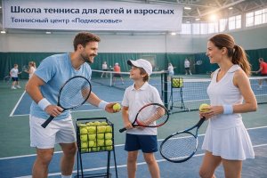 Школа тенниса для детей и взрослых: как устроено обучение и чем полезны занятия в теннисном центре