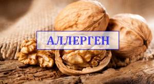 Аллергия на грецкий орех
