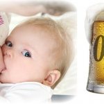 Non-alcoholic beer while breastfeeding
