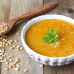 Pea soup is a healthy and nutritious dish