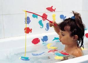 Игры в ванной для детей 1-2 лет