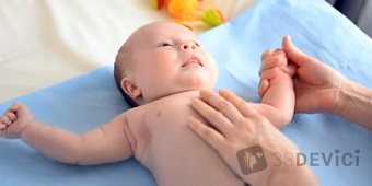 как делать массаж новорожденному ребенку