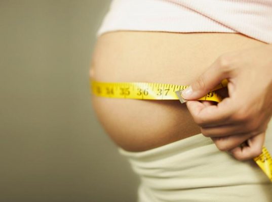 как измерять живот при беременности