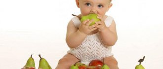 какие фрукты можно ребенку в 7 месяцев