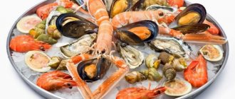 Морепродукты