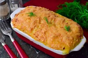 Морковно-картофельная запеканка - Что приготовить ребенку на обед рецепты