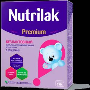 Nutrilak Premium Безлактозный: описание, состав и особенности