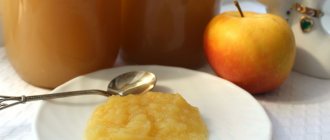 Пюре из яблок на зиму рецепт без сахара для детей