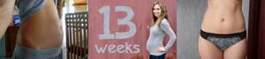 Размер и фото животов на 13 неделе беременности