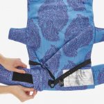 Adjusting the back width of the ergo backpack