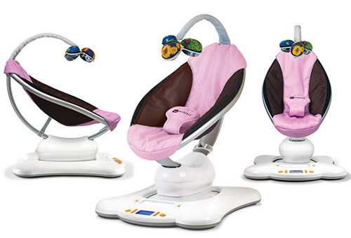 Современные электронные качалки для младенцев