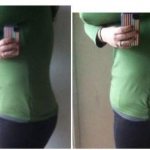 Живот на 6 неделе беременности